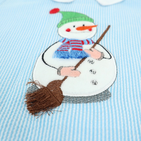 CLASSY COUTURE Xmas one piece, size 9M - Picture 3 of 4